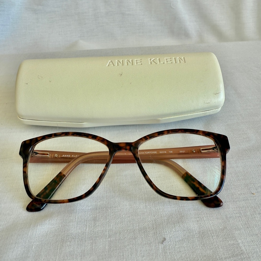 Anne Klein Mocha Tortoise Shell Glasses
